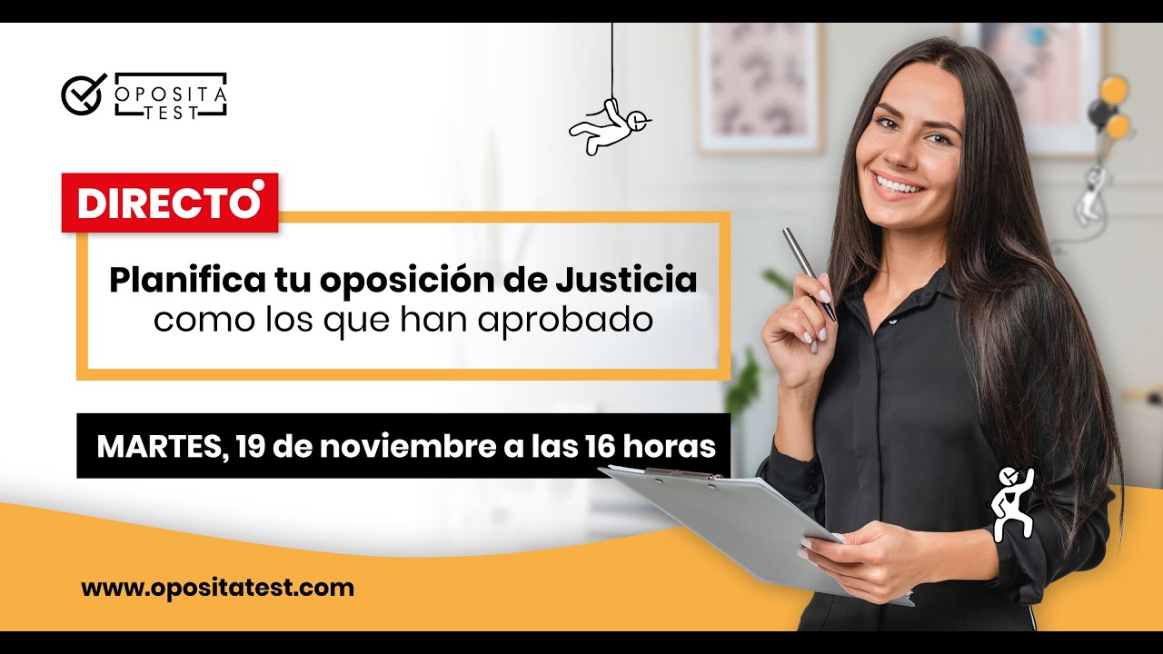 ⚖️​🏆 Planifica tu oposición de Justicia como los que han aprobado