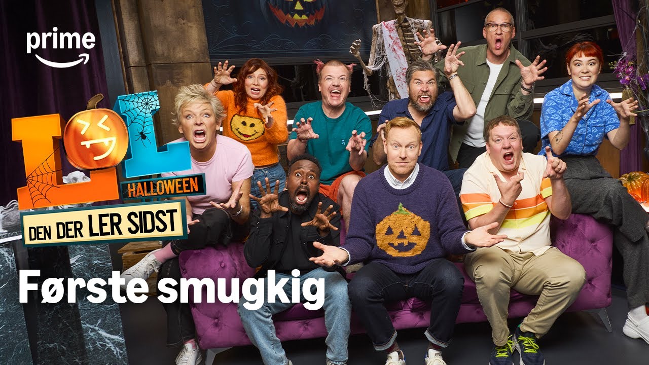 F&oslash;rste smugkig | LOL: Den der ler sidst - Halloween | Prime Video Danmark