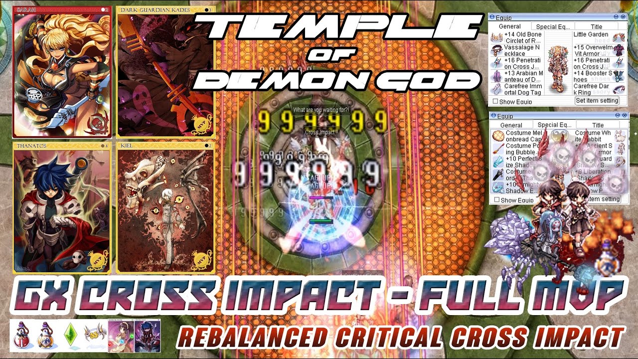 ✔️iRO SV.Chaos - Guillotine Cross - Cross Impact - Rebalanced Critical Patch - Temple of Demon God✔️
