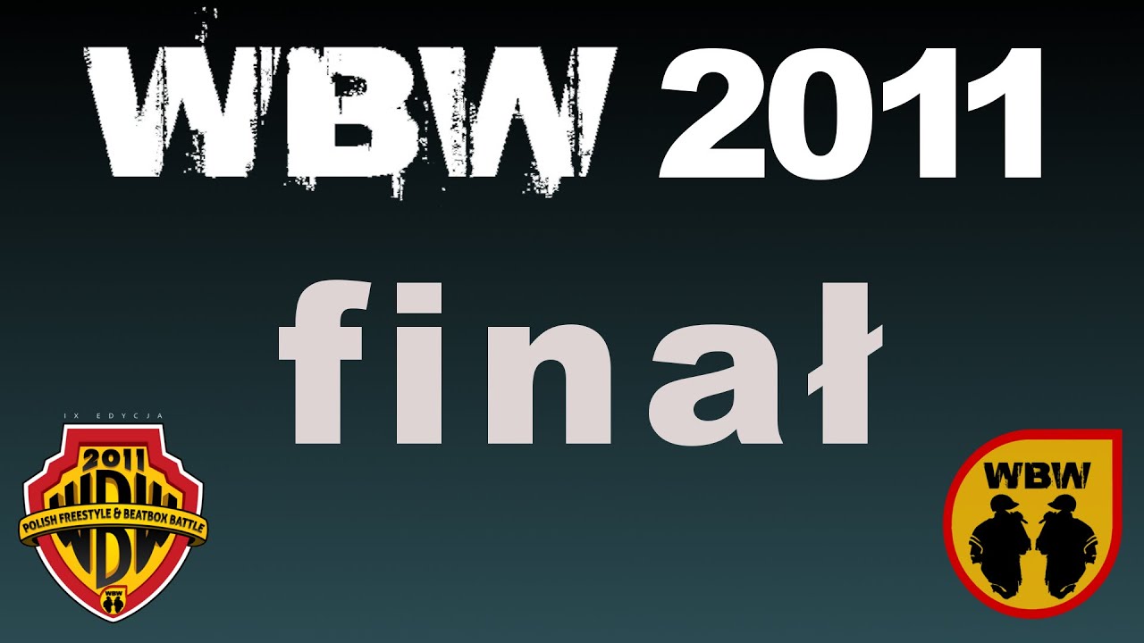 WBW 2011 Finał 🎤 Relacja (freestyle rap battle)