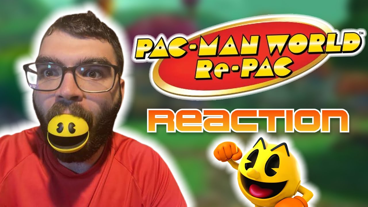 PAC-MAN World Re-PAC Announcement Trailer Reaction