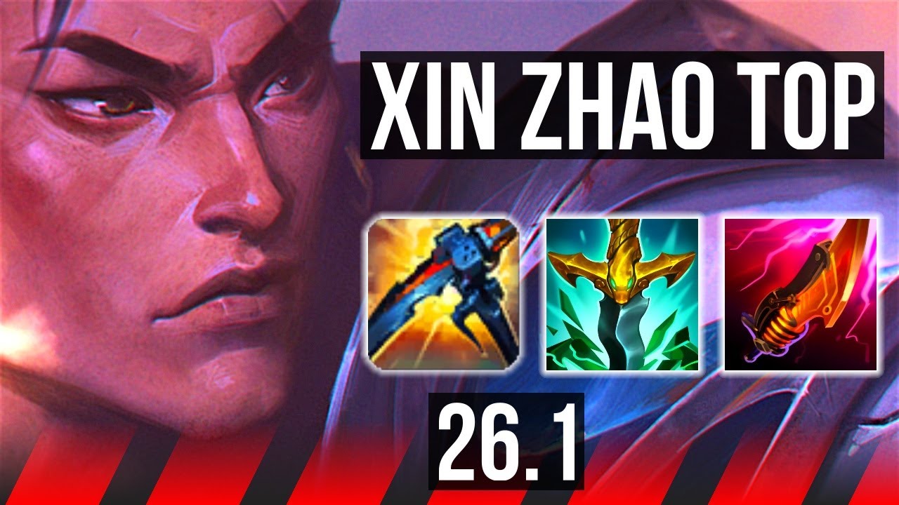 XIN ZHAO vs YONE (TOP) | 43K damage | EUW Master | 26.1