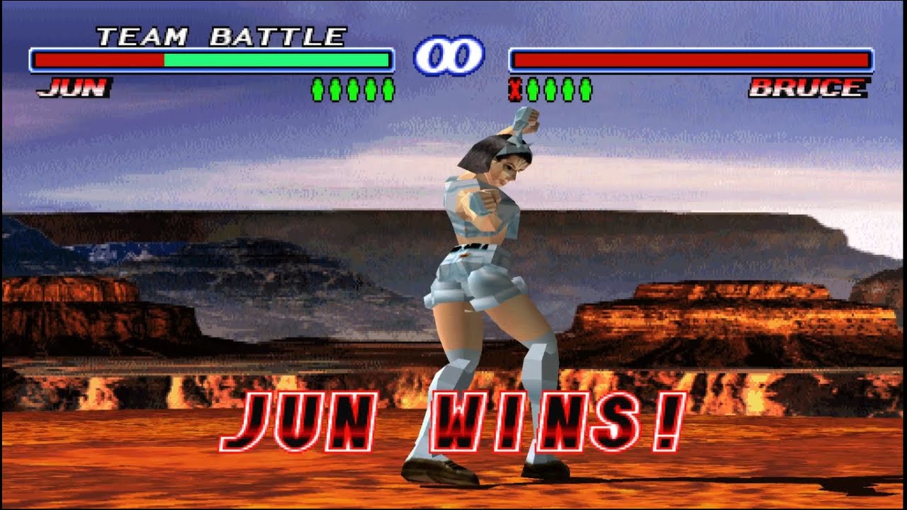 Tekken 2 team battle #165