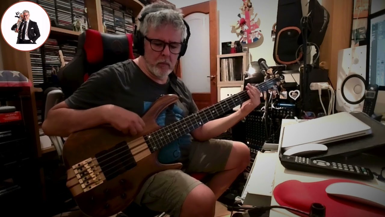 Mariah Carey - Without You (Live) at Tokyo Dome (my personal bass cover)  with Ken Smith BSR5 BT