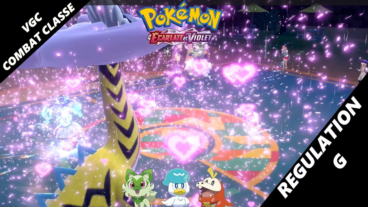 VGC Combat Class&eacute; Mal Jou&eacute; Regulation G Pokemon Ecarlate & Violet [FR]