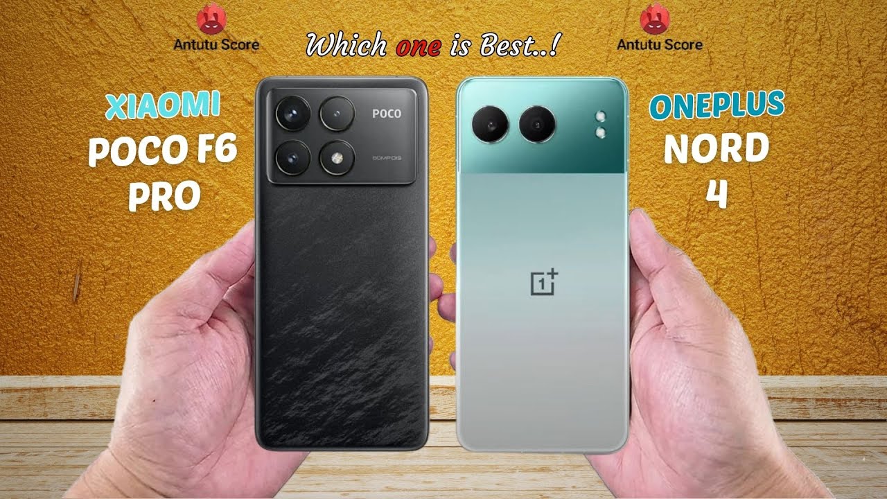Xiaomi Poco F6 Pro vs OnePlus Nord 4 ll 🔥 ll Full Details ll Which One is Best ll @ChellphoneWorld