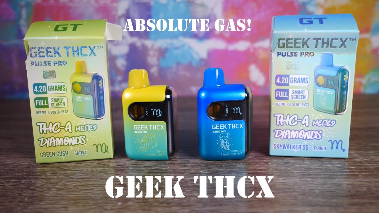 Let's get GEEKED! Geek THCX Review! VapingwithTwisted420 #gas