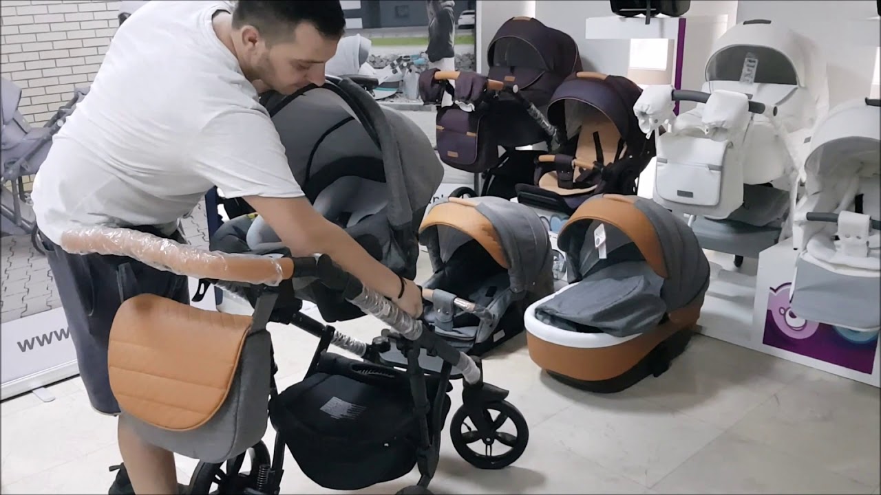 Carucior 3 in 1 ENCORE Adamex by www.carucioaredecopii.ro