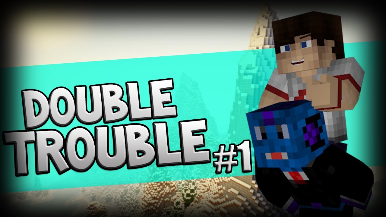 Minecraft Double Trouble (Mini-Game) Ep.1 w/CanadianCraft