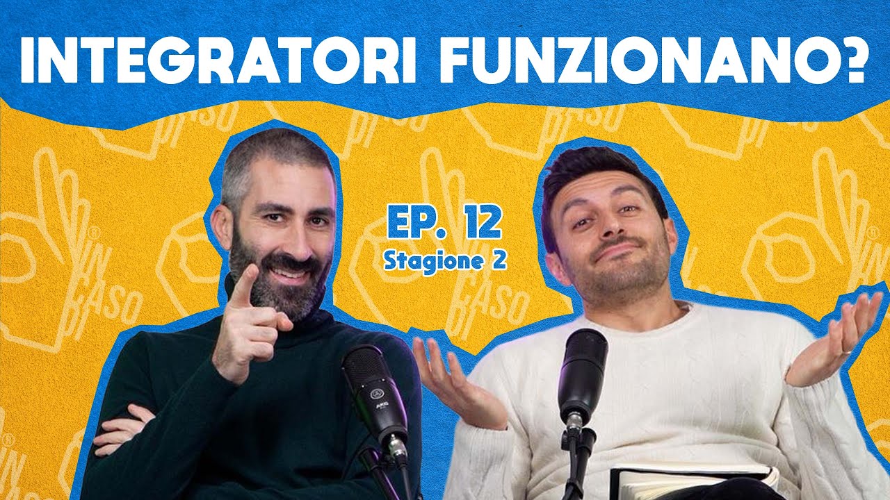 GLI INTEGRATORI SONO SOLDI BUTTATI?