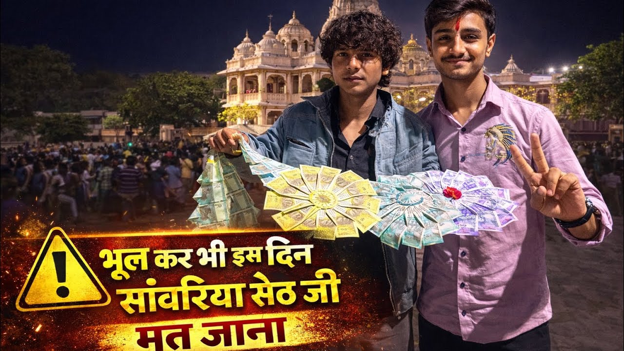 Shree Sanwariya Seth Ji Mandir Vlog | Spiritual Journey with Cousin The Akshay Story