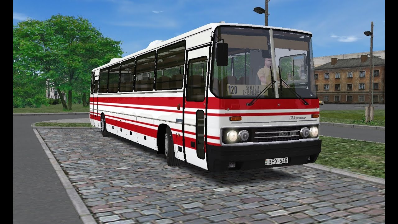 OMSI 2. Map Chistogorsk, Route 120, Ikarus 250.59