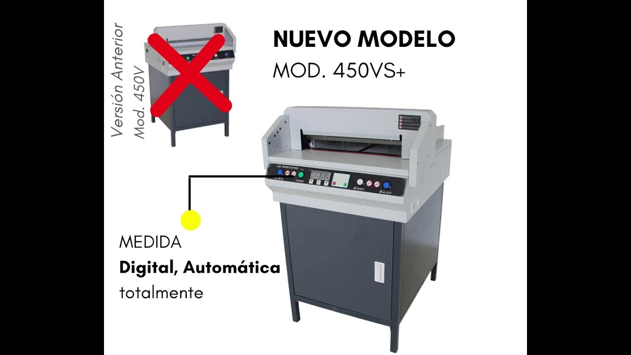 Guillotina DIGITAL AUTOMATICA 45cms de corte