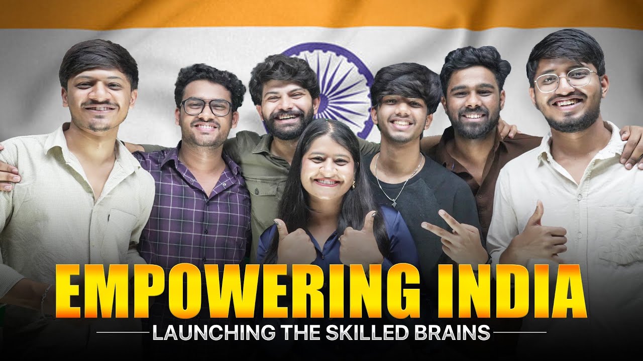 Empowering India - Launching @theskilledbrainsofficial