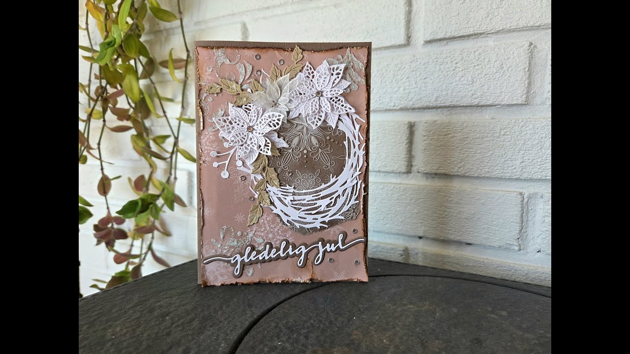 Jul i juli - m&oslash;nsterpapir og hjemmelaget paste!