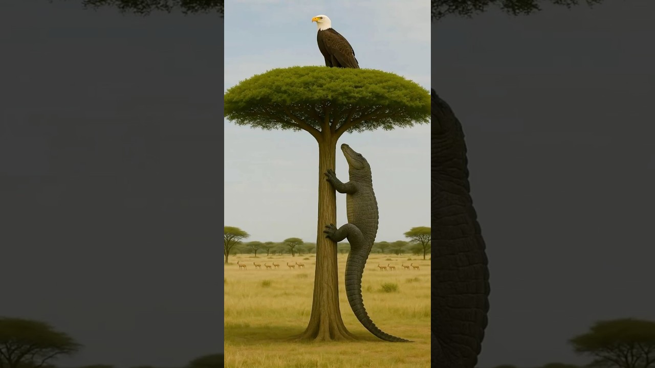 The eagle strikes back — what will happen to the crocodile? 