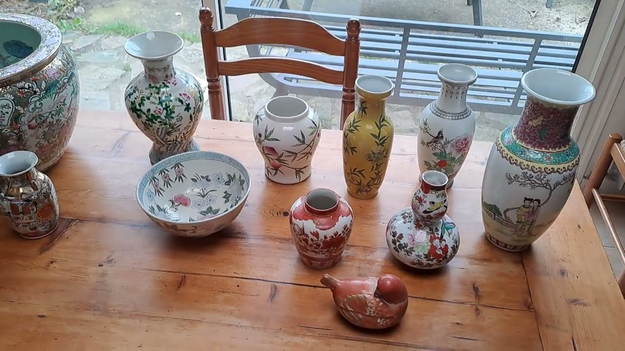 Comment trouver de la porcelaine chinoise et japonaise en chinant !