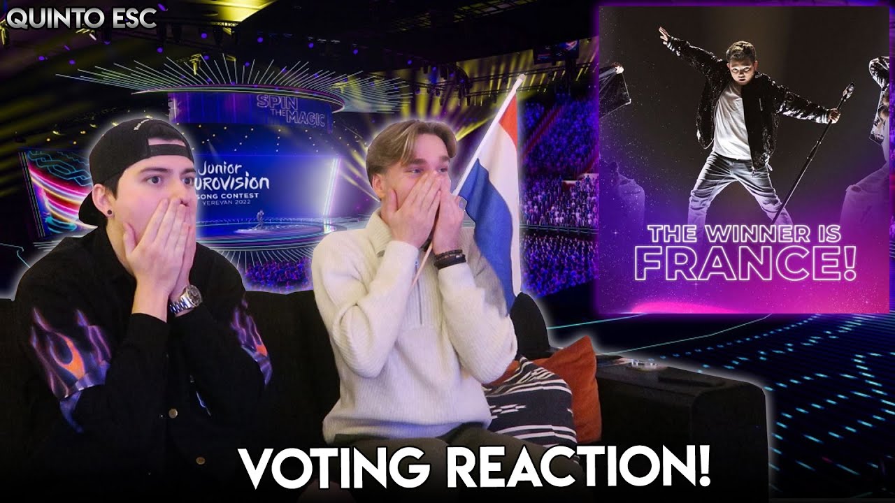 Junior Eurovision 2022 - Jury & Televote Results LIVE Reaction - Quinto ESC Feat. Vins
