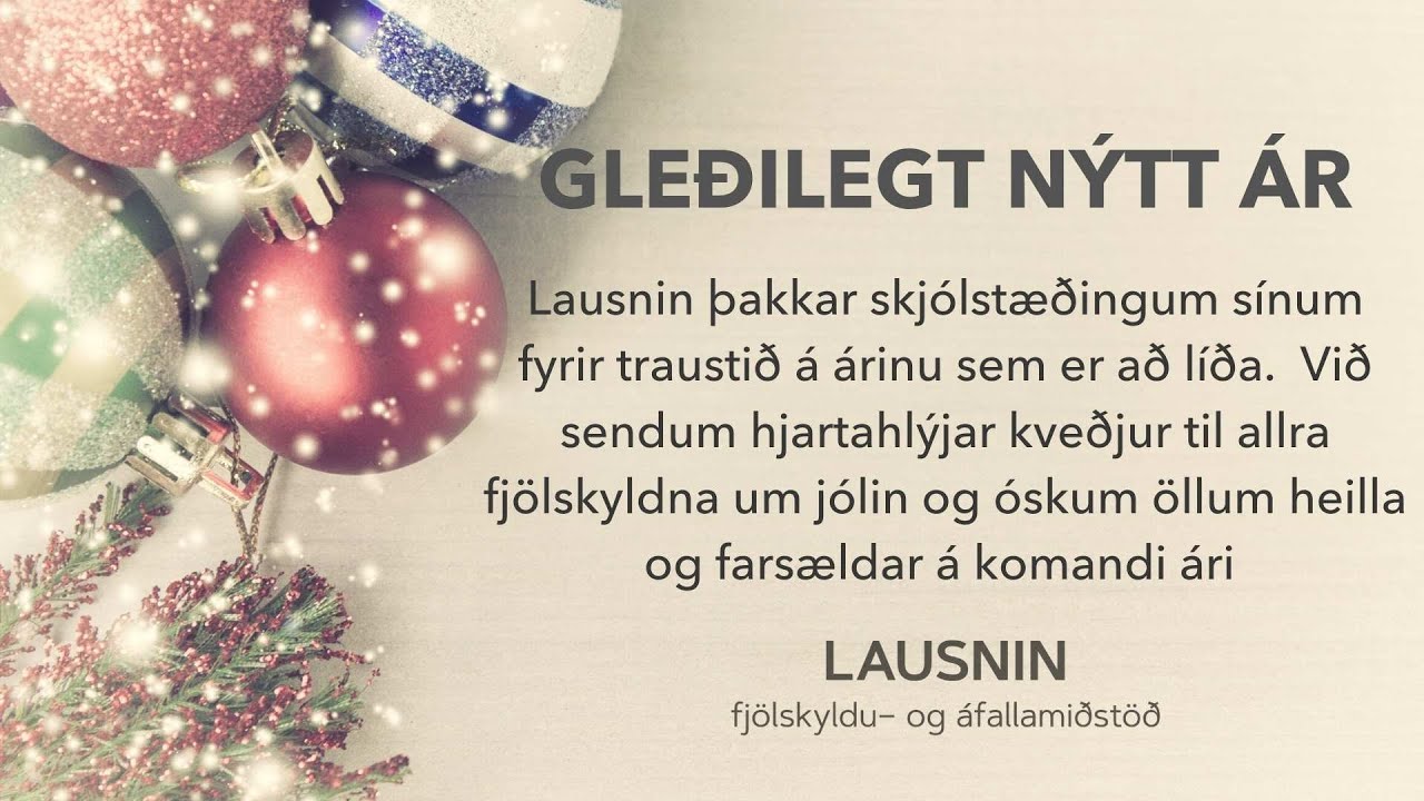 Lausnin &Aacute;ram&oacute;ta&thorn;&aacute;ttur