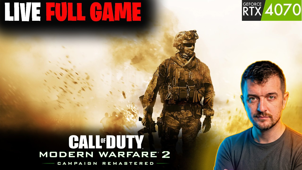 🇷🇴🎮🔴LIVE CALL OF DUTY Modern Warfare 2 REMASTERED 2020 PC Gameplay Walkthrough FULL GAME 1440/60