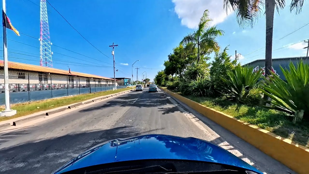 Driving from Georgetown to the Demerara Harbour Bridge 🚗🇬🇾
