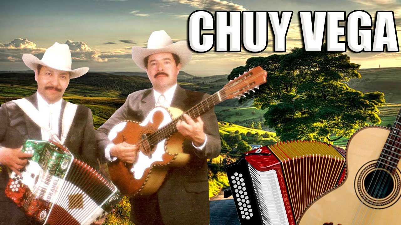 Chuy Vega - 15 Corridos Con Cachas De Oro (Album Completo)