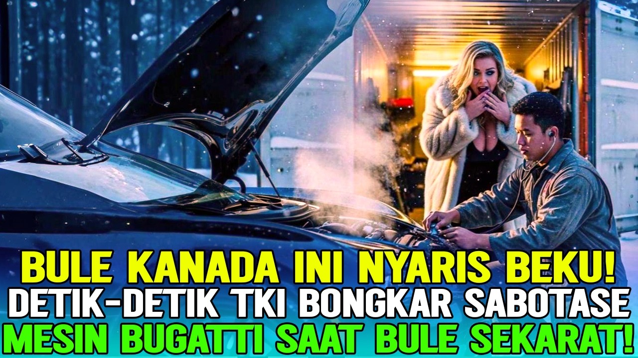 NYARIS TEWAS MEMBEKU‼️ Bule Sombong Ini Menangis Saat TKI Miko Bongkar Sabotase Mesin Bugattinya!