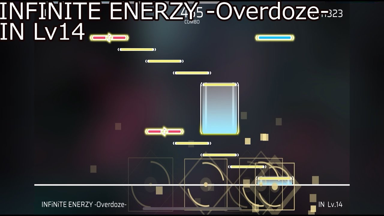 【Phigros】INFINITE ENERZY -Overdoze- / IN Lv14｜スマホプレイ