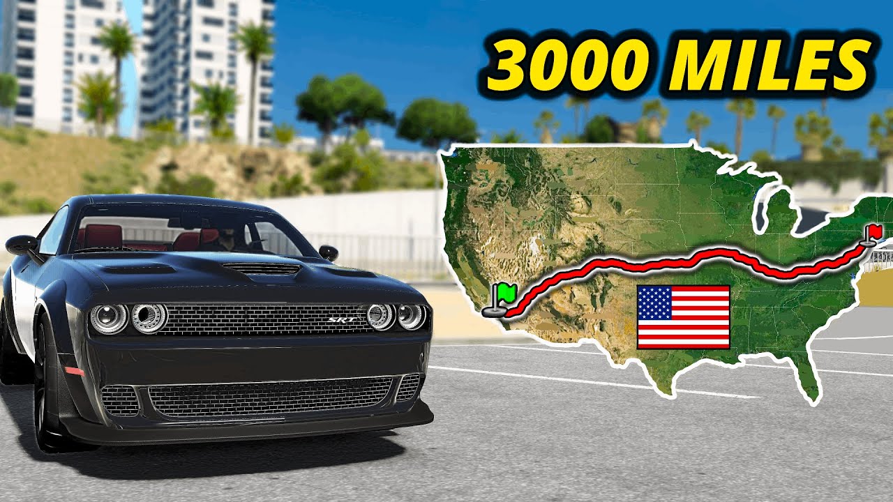 ATS Longest Road Trip - Los Angeles to New York | American Truck Simulator