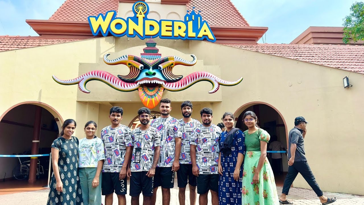 Cousins Wonderla Trip 🕺💃🎢 | WONDERLA KOCHI 💥🔥 | KERALA | WATER RIDES | WONDERLA KOCHI TAMIL