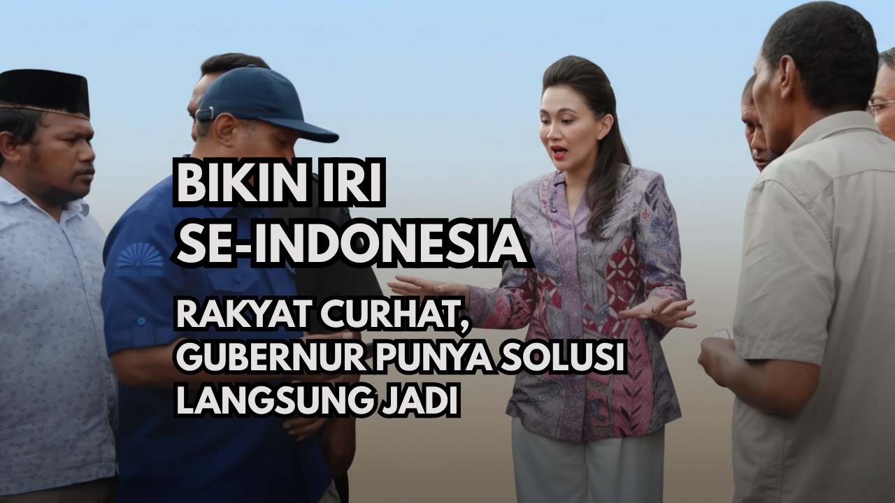RAKYAT CURHAT GUBERNUR SHERLY PUNYA SOLUSI #gubsherly #malukuutara #indonesiamaju