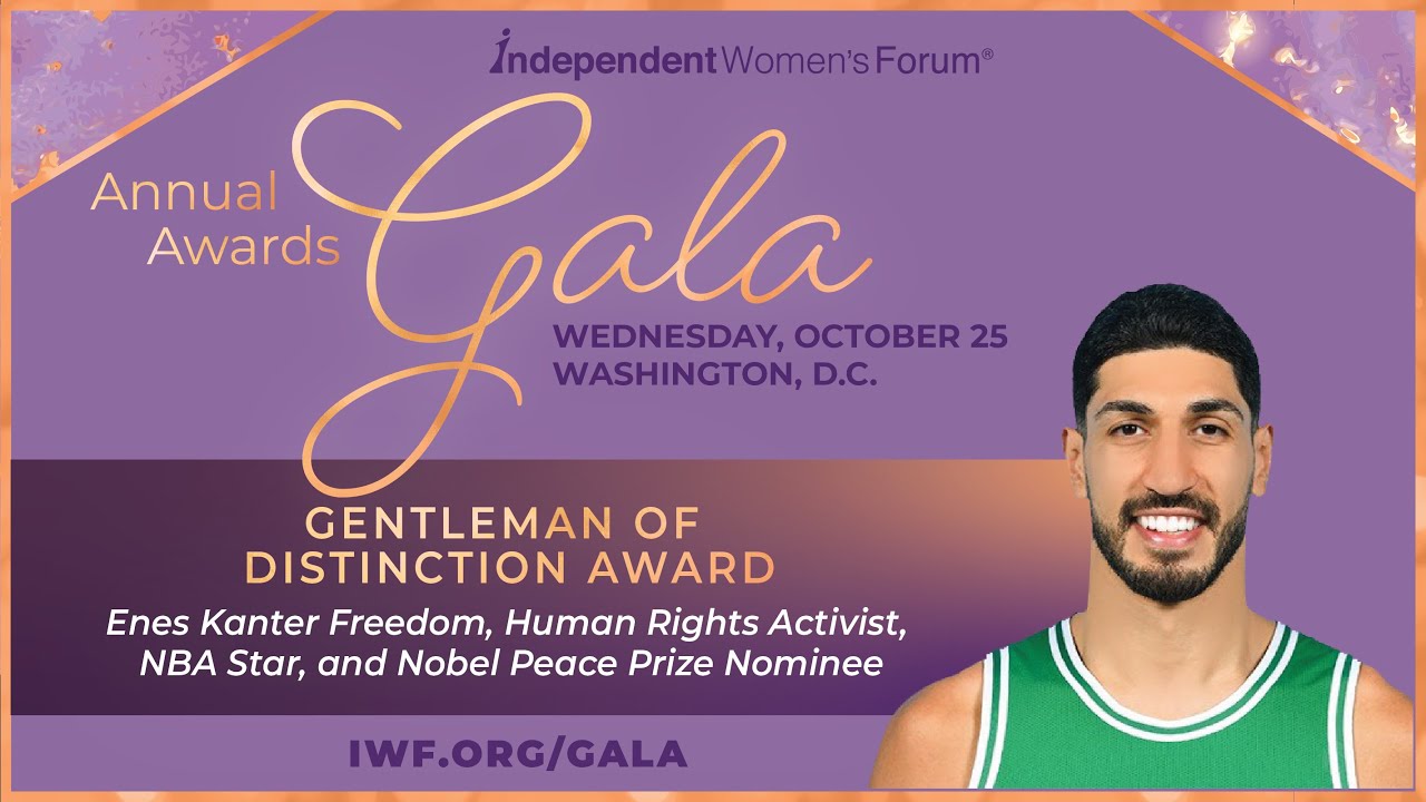 2023 Annual Awards Gala | Gentleman of Distinction Award Recipient Enes Kanter Freedom