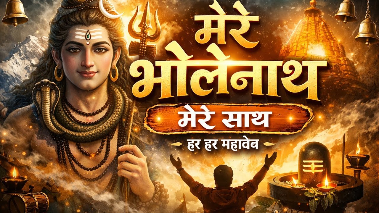 🔥 Mere Bholenath Mere Sath | Powerful Shiv Bhajan | Mahakal Song