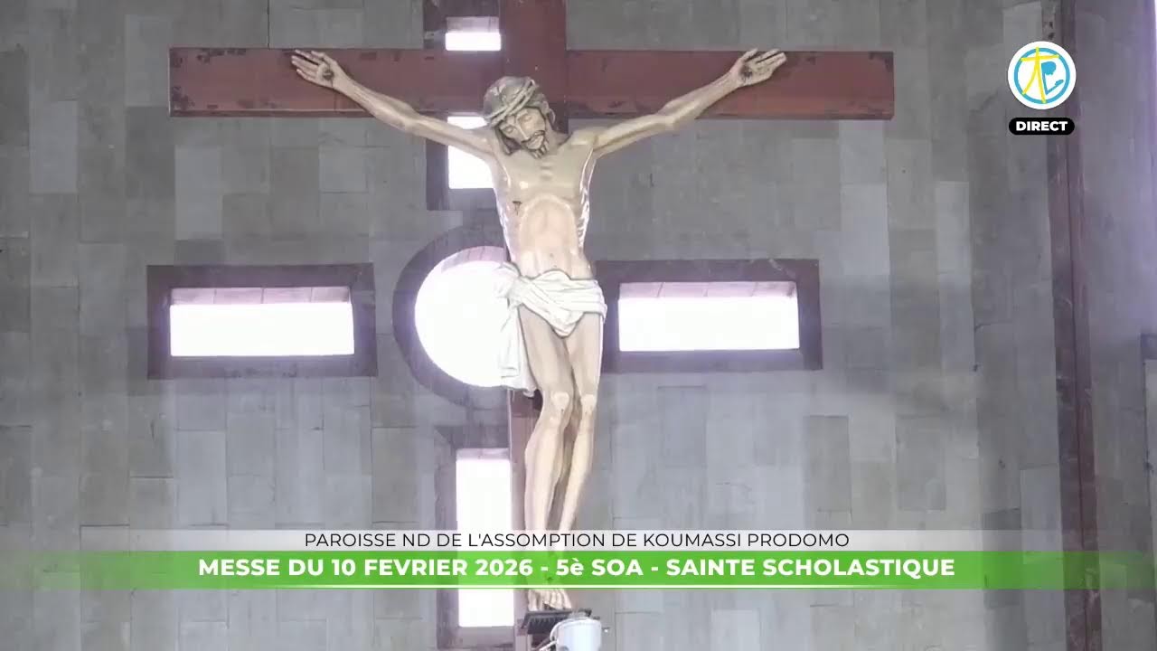 Messe de 6h15 du 10 février 2026 en direct de la paroisse ND de l'Assomption de Koumassi Prodomo