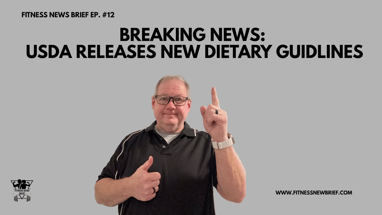 New Dietary Guidelines Released... (This Is Huge)