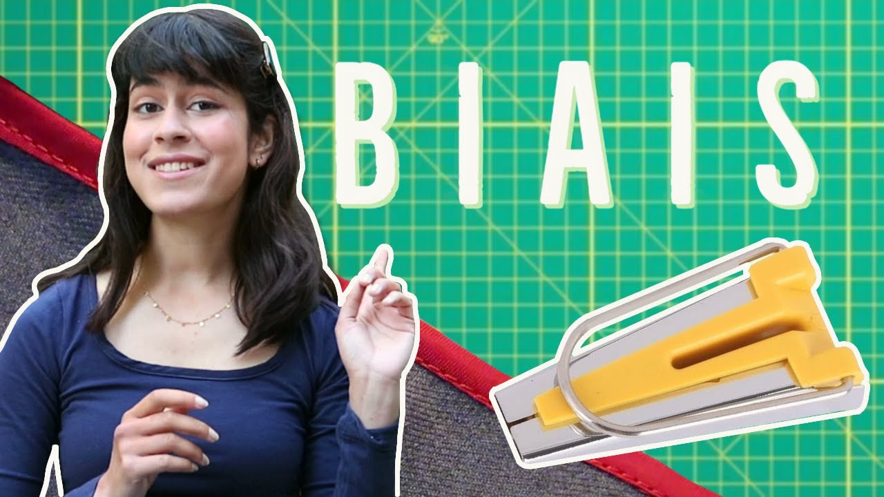 JE FABRIQUE MON PROPRE BIAIS // tuto couture : poser un biais à pliage simple & double | artisanalie
