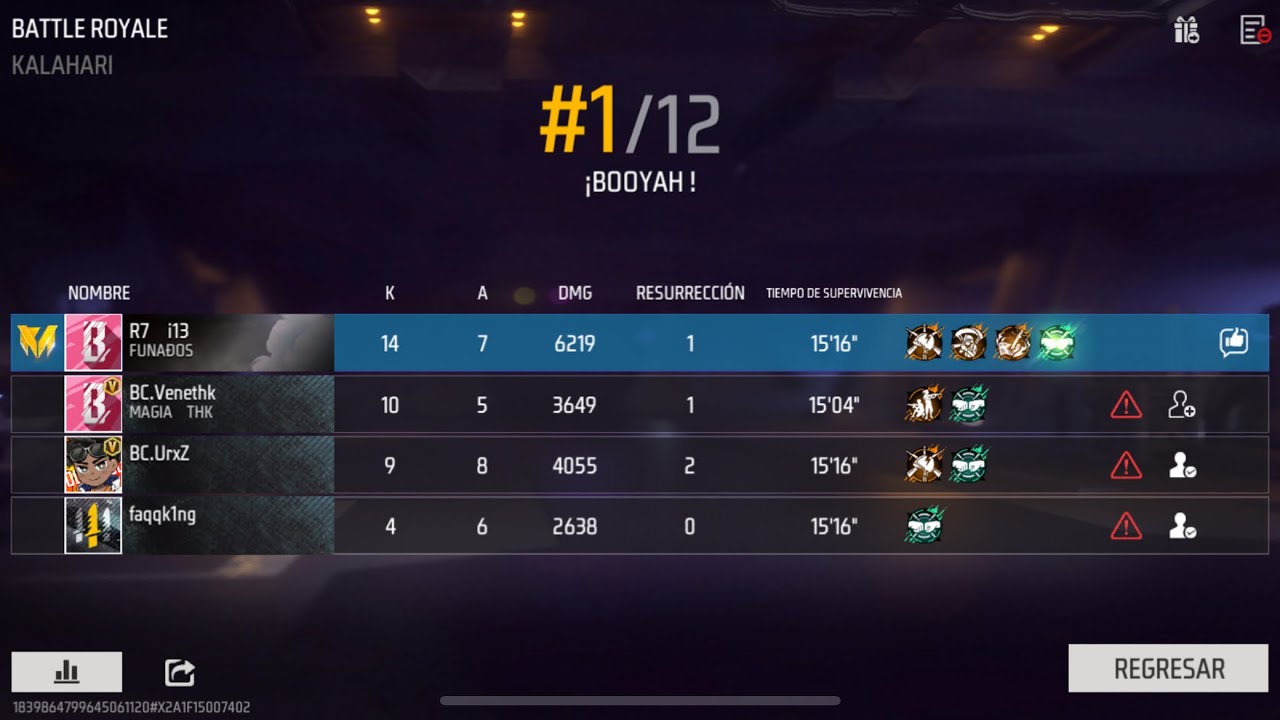 &Uacute;LTIMAS JORNADAS FFWS // TOP 1 FINAL X 300 💵 CON EQUIPOS DE LIGA + 39 KILLS EN 6 MAPAS 🩵 #4