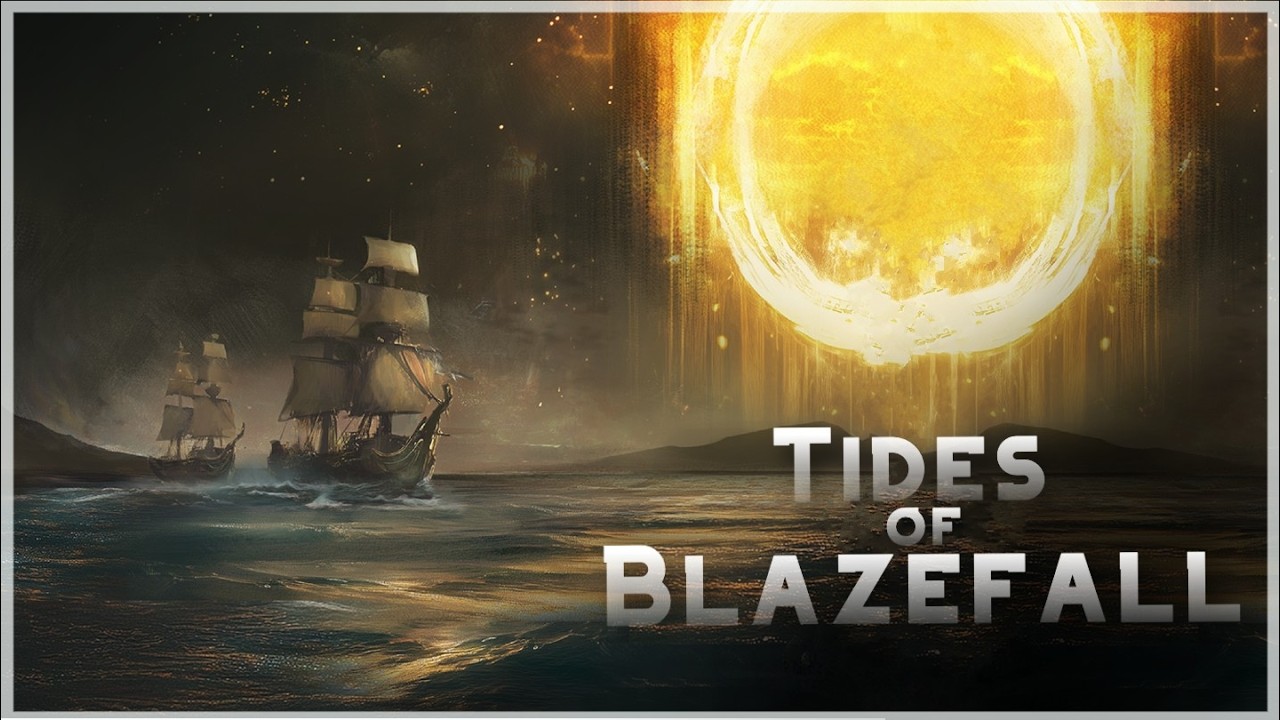 Tides of Blazefall - Dark Strategy Sailing RPG