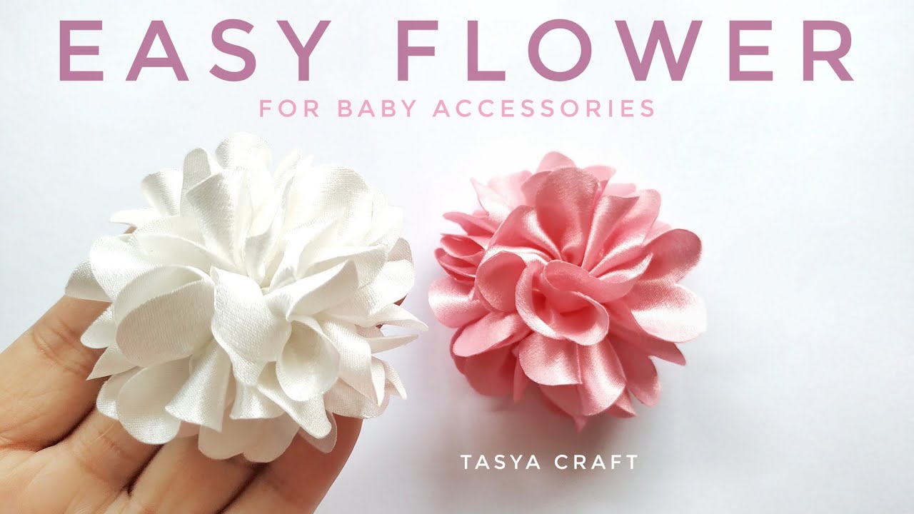 Satin Flower Tutorial