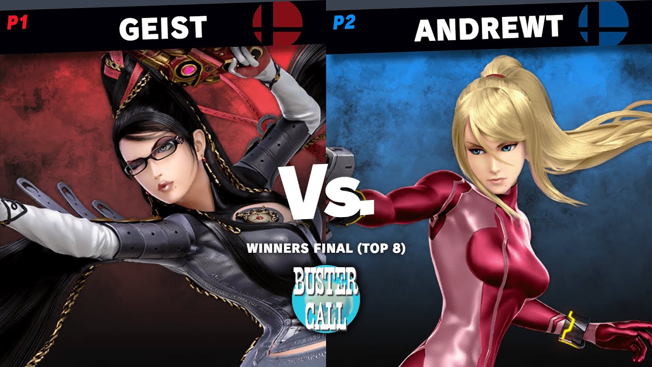 BUSTER CALL - Geist (Bayonetta) VS AndrewT (Zero Suit Samus) - Winners Final (Top 8)