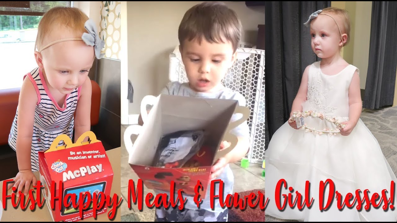 Twins First Happy Meal & More Flower Girl Dresses