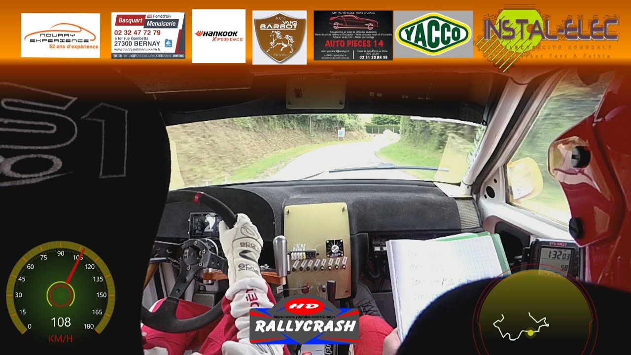 Rallye de la suisse normande 2021 [ONBOARD Es1 Fagnen/Plumet]