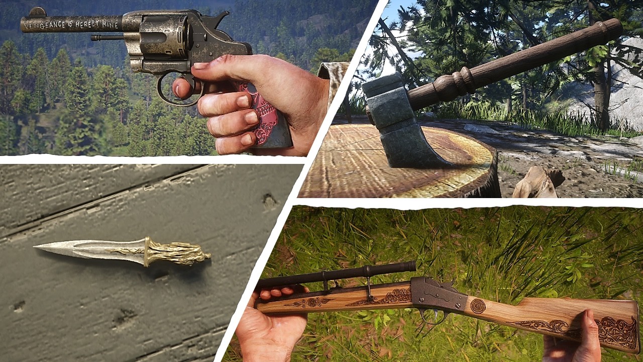 MELHORES ARMAS #2 | RED DEAD REDEMPTION 2