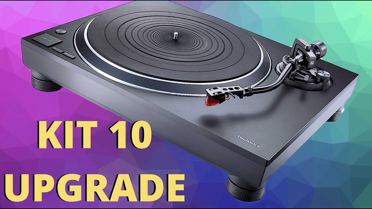 TECHNICS SL-1500C TURNTABLE UPGRADE. FUNK FIRM 'KIT 10' UPGRADE KIT - FULLY REVIEWED!