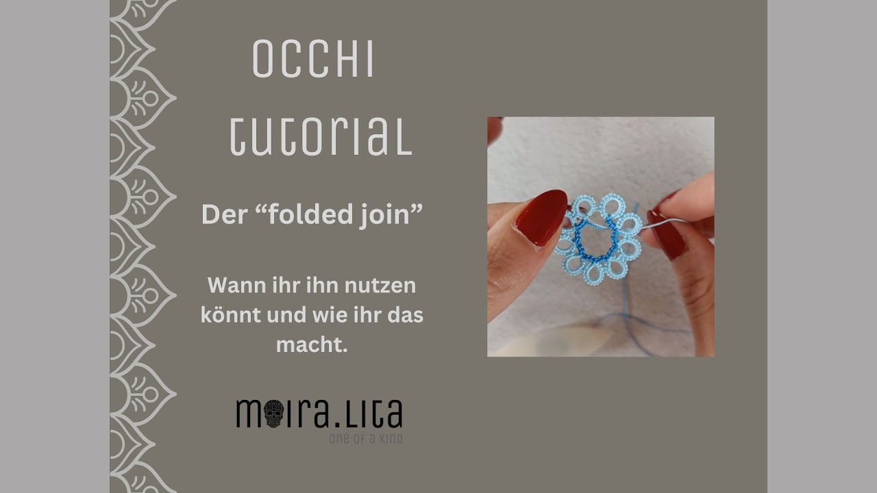 Occhi Tutorial: der folded join