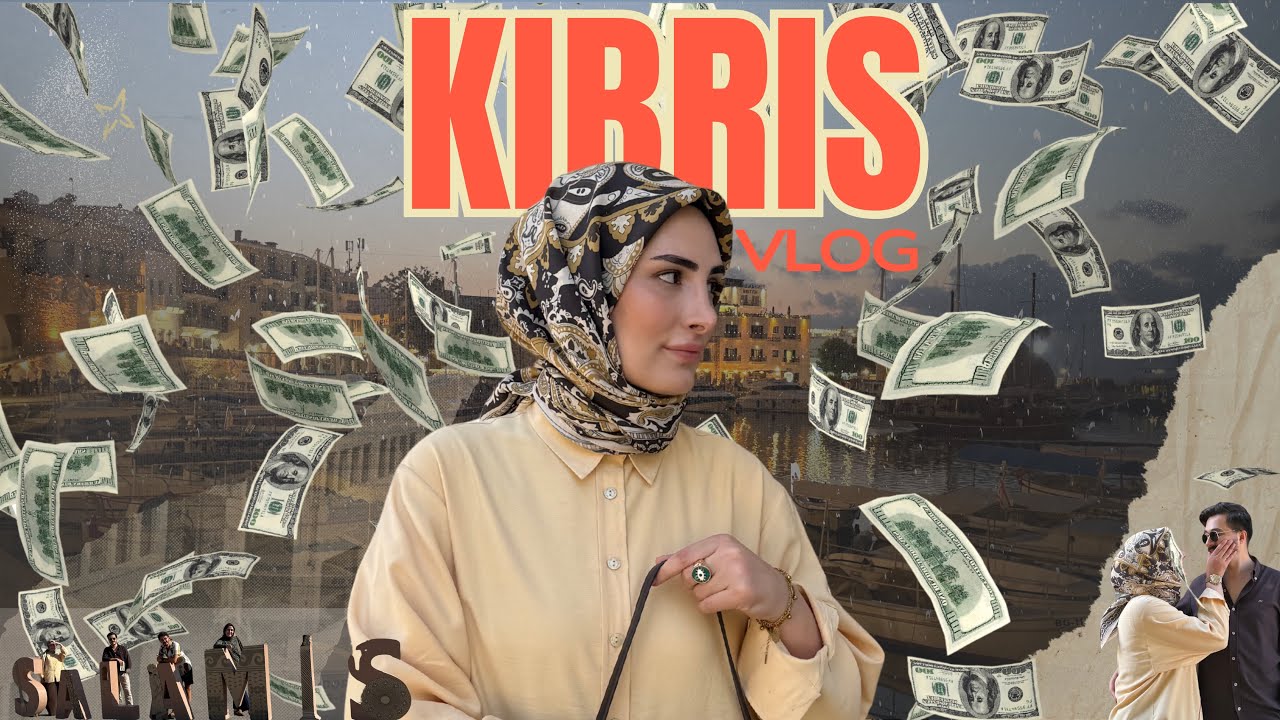 Kıbrıs’ta 2500 TL ile Tatil Denedik! Kim Battı Kim Kazandı?  #kıbrısvlog #tatilchallenge
