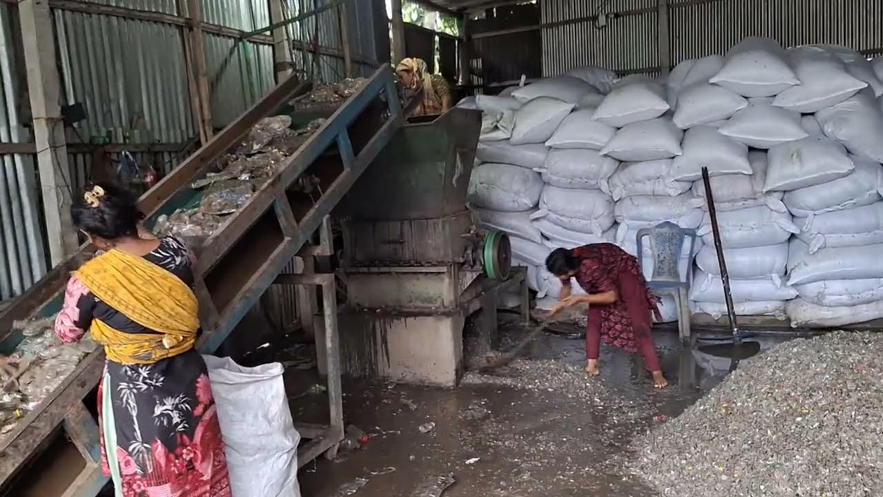 Pet  Bottle Crushing Machine