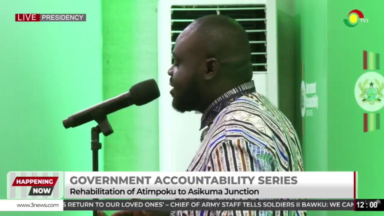 LIVE: Government Accountability Series - Roads and highways Minister's&nbsp;update || 30-07-2025