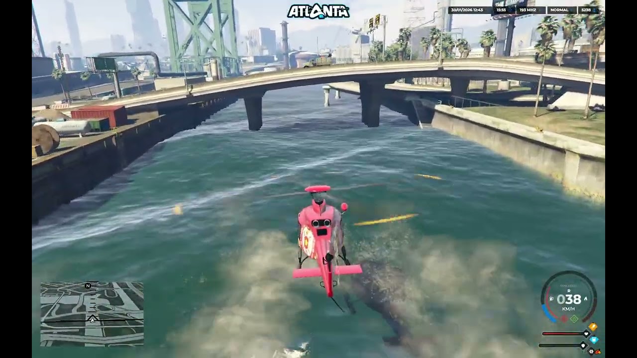 Percurso Aluno Aguia Bombeiros Atlanta City RP