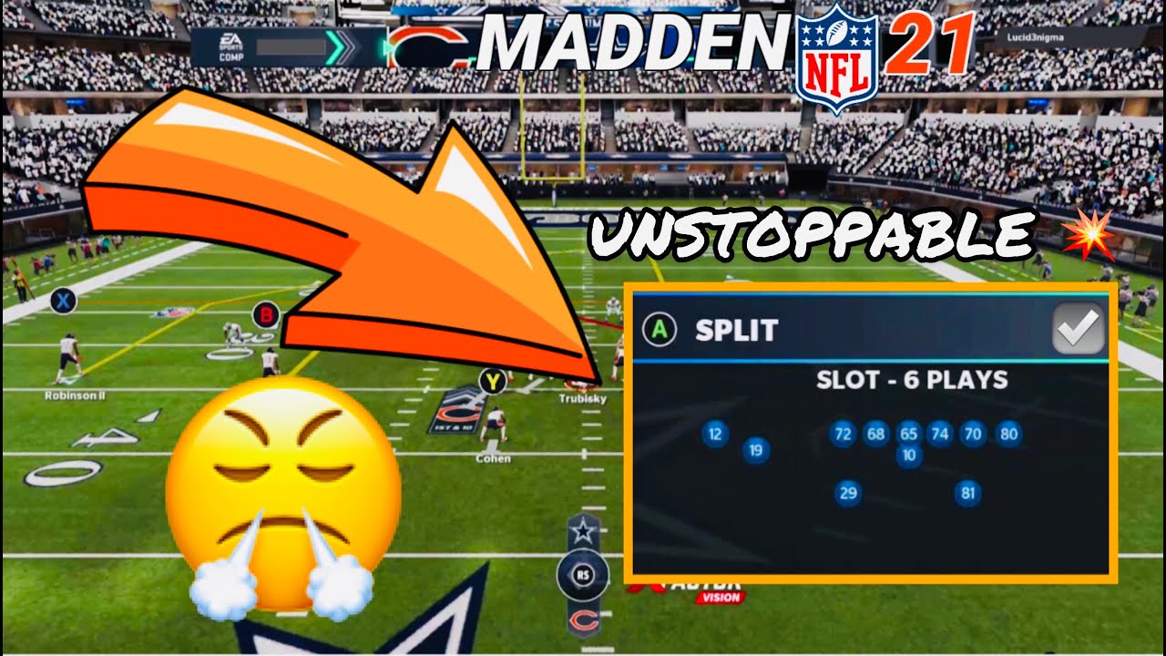 Madden 21 New Best Playbook Chicago Bears New Unstoppable Offense | Madden 21 Tips | TMQ #41